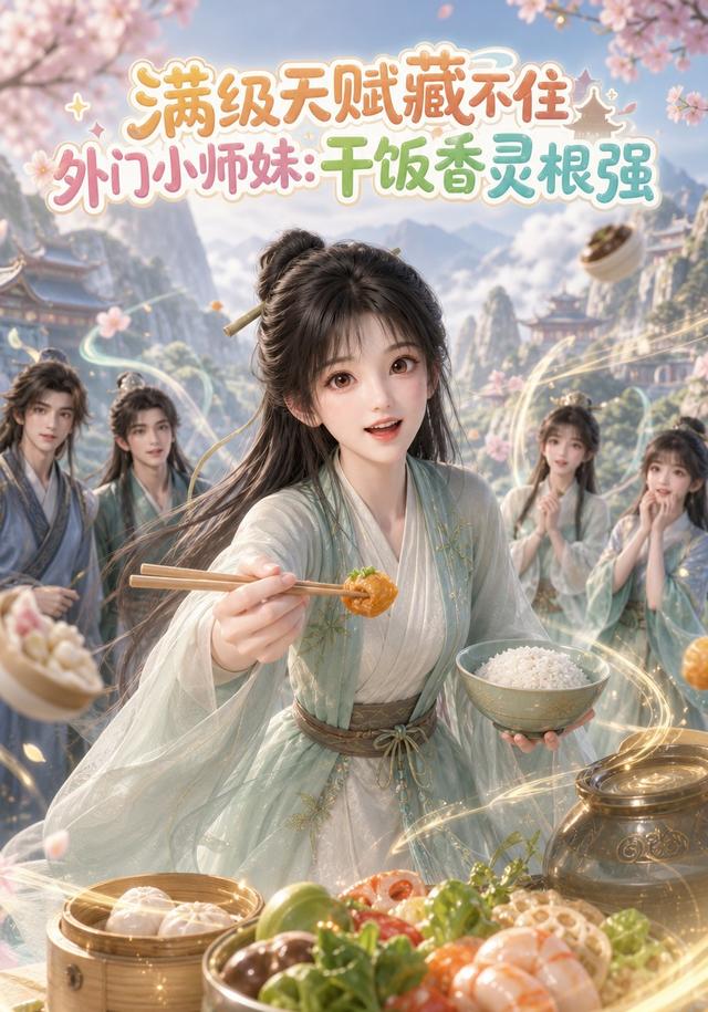 满级天赋藏不住外门小师妹：干饭香灵根强 cover