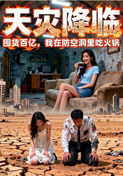 天灾降临：囤货百亿，我在防空洞里吃火锅封面图