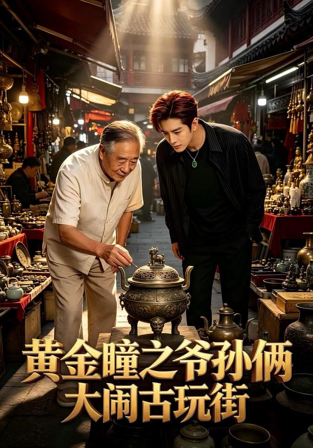 黄金瞳之爷孙俩大闹古玩街 cover