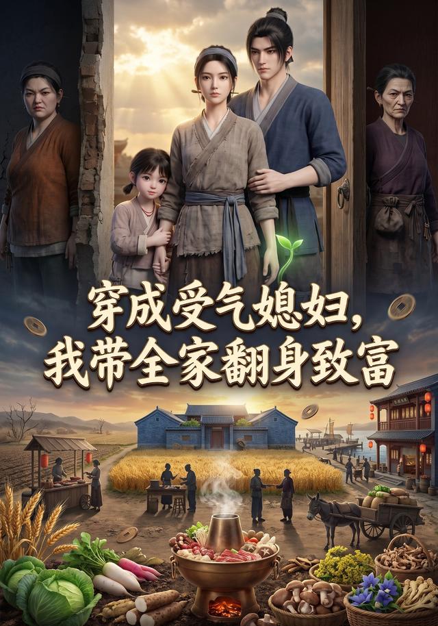 穿成受气媳妇，我带全家翻身致富 cover