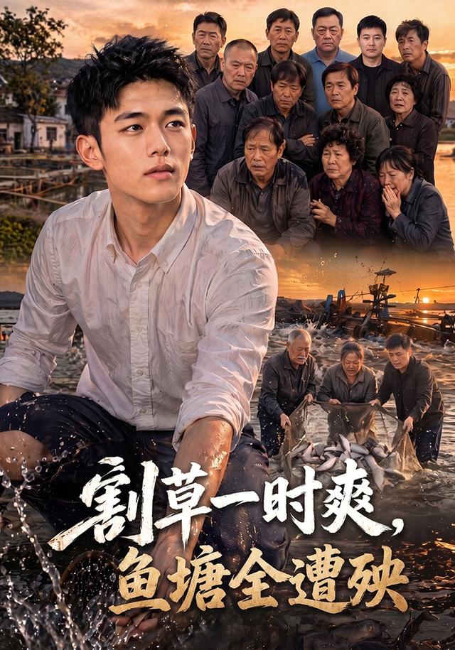 割草一时爽，鱼塘全遭殃