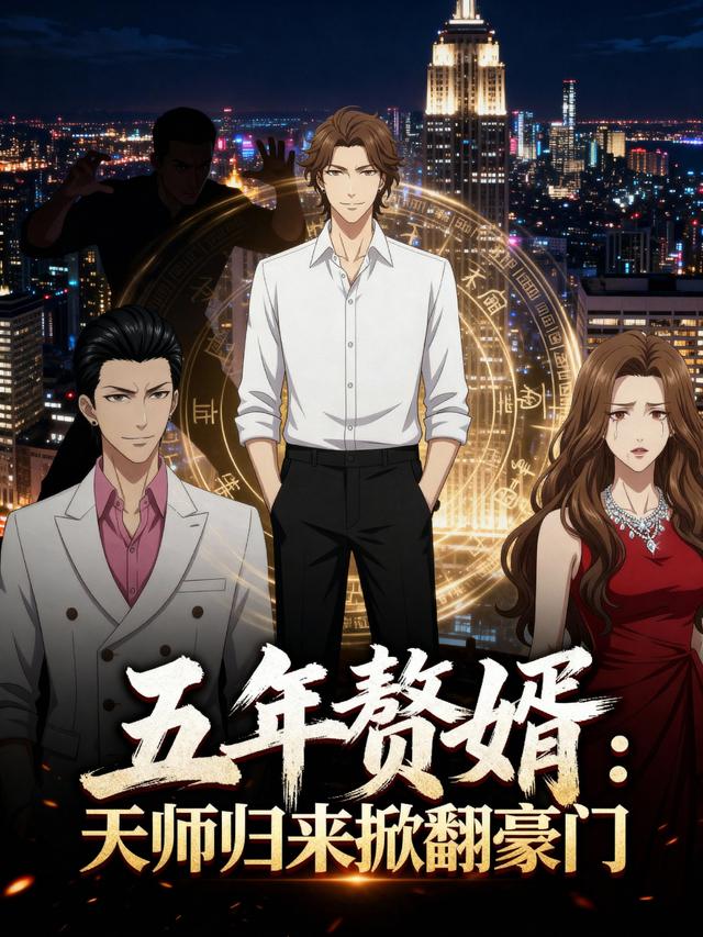 五年赘婿：天师归来掀翻豪门封面图