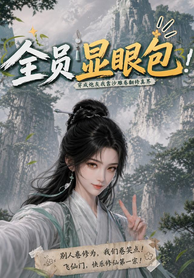 全员显眼包：穿成炮灰我靠沙雕卷翻修真界 cover
