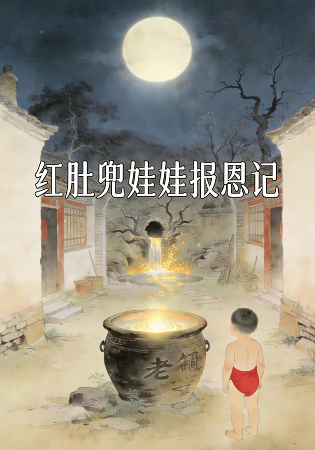红肚兜娃娃报恩记