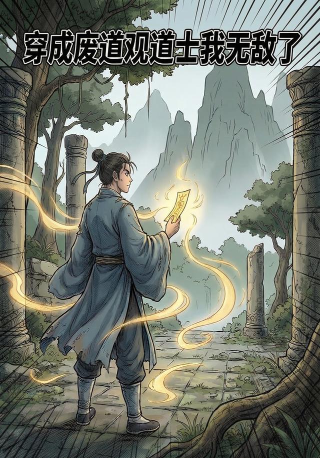 穿成废道观道士我无敌了封面图