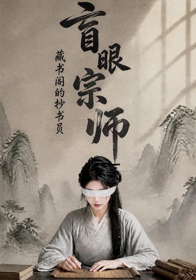 盲眼宗师藏书阁的抄书员 cover
