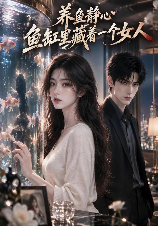 养鱼静心，鱼缸里藏着一个女人
