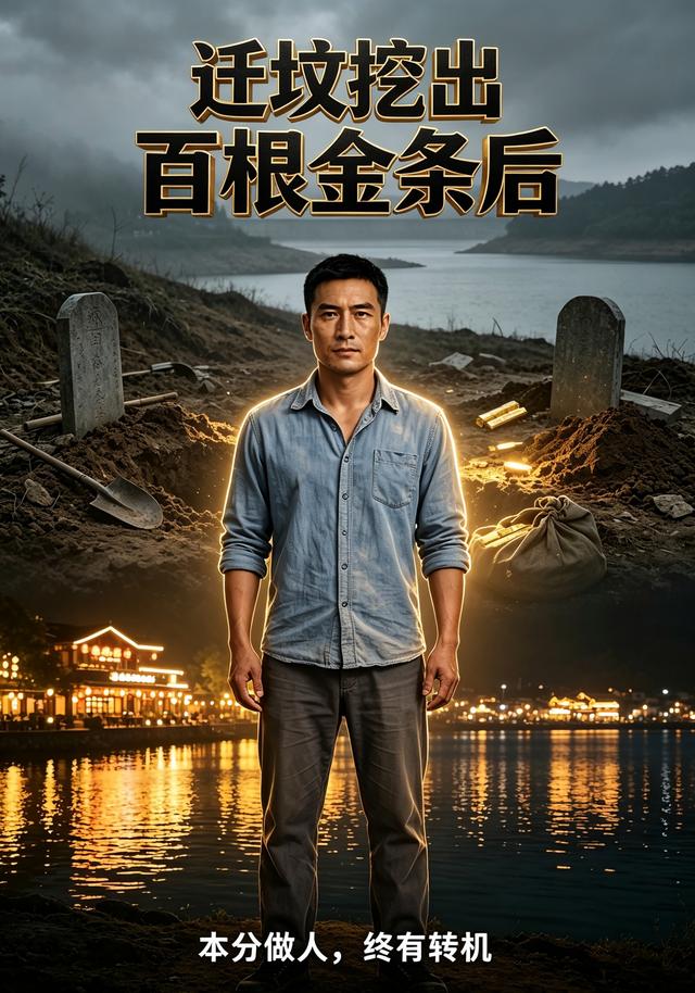 迁坟挖出百根金条后 cover