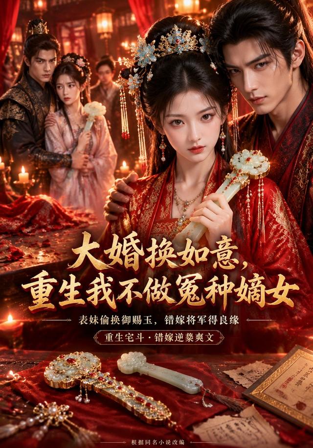 大婚换如意，重生我不做冤种嫡女 cover