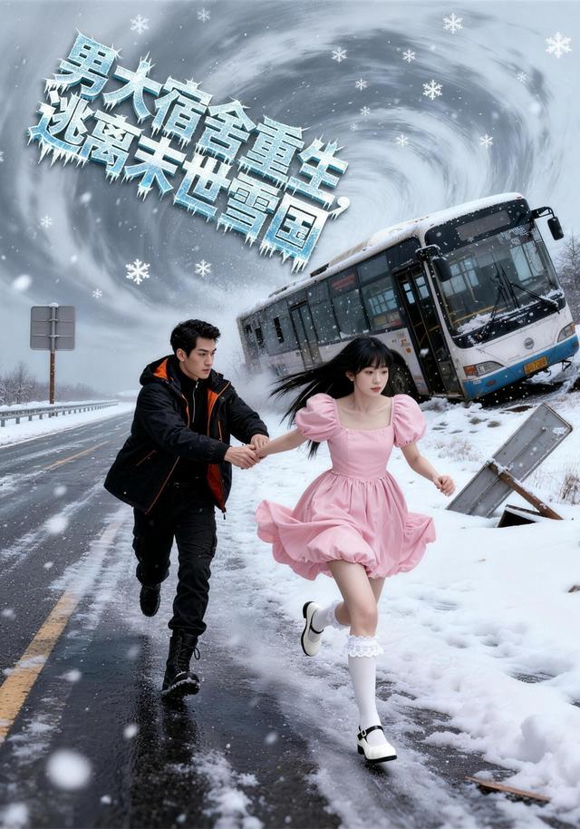 男大宿舍重生，逃离末世雪国封面图