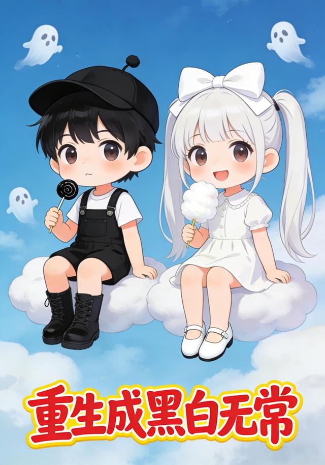 重生成黑白无常封面图