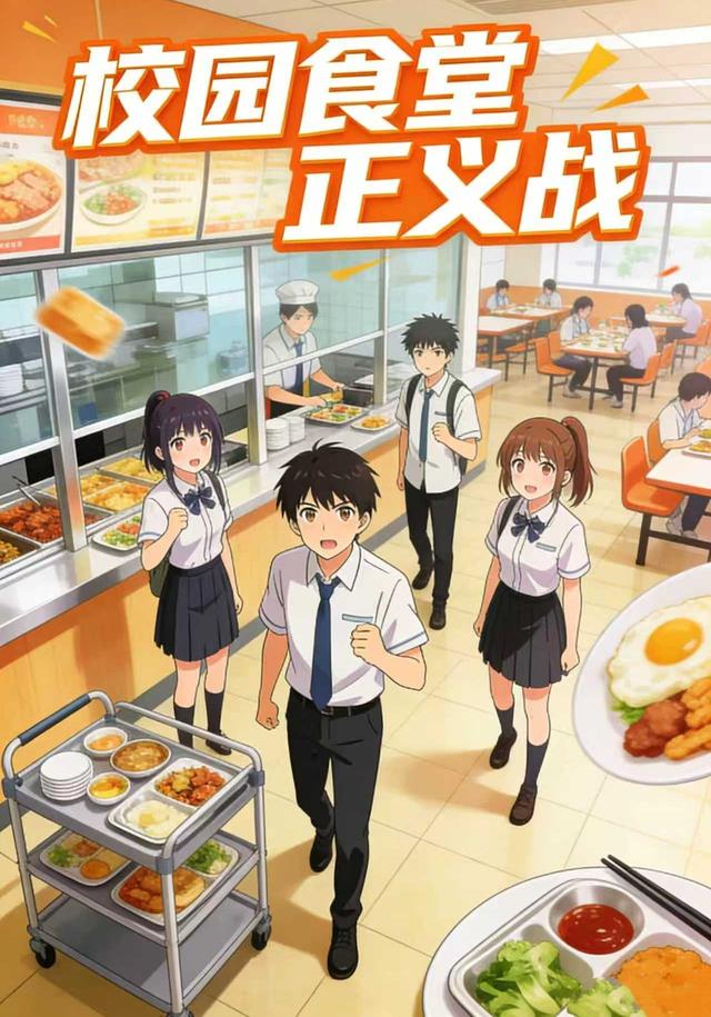 校园食堂正义战封面图