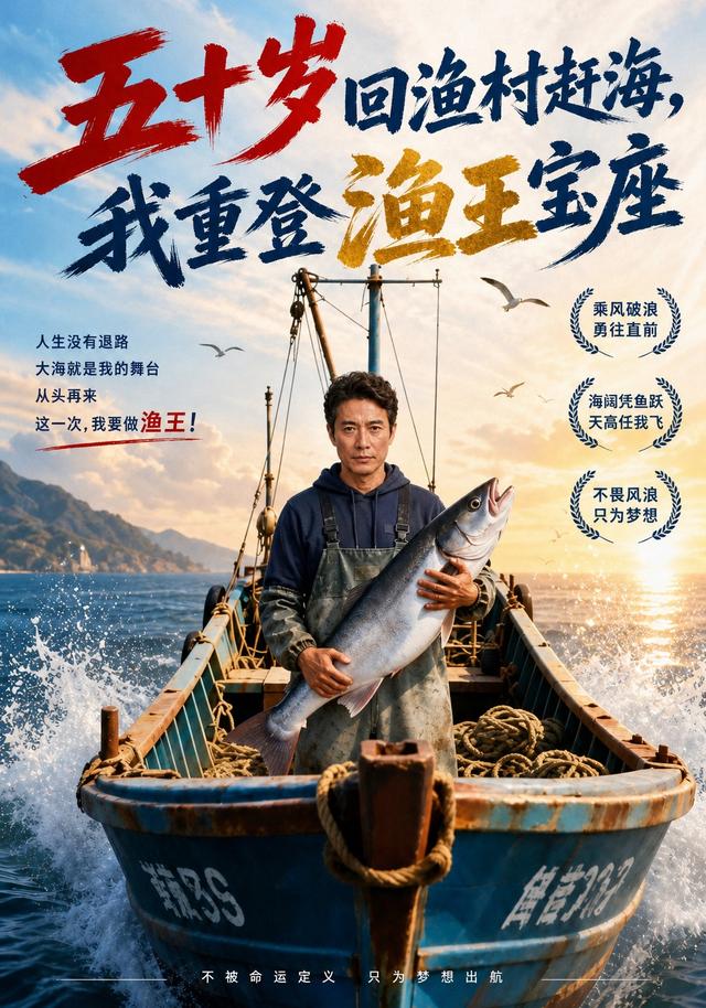 五十岁回渔村赶海，我重登渔王宝座 cover