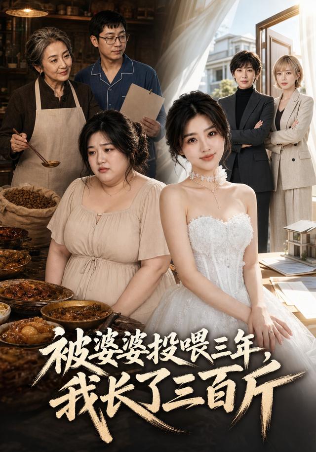 被婆婆投喂三年，我长了三百斤