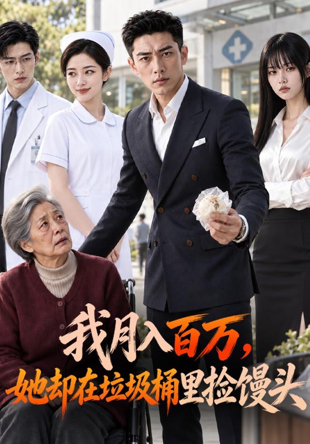 我月入百万，她却在垃圾桶里捡馒头