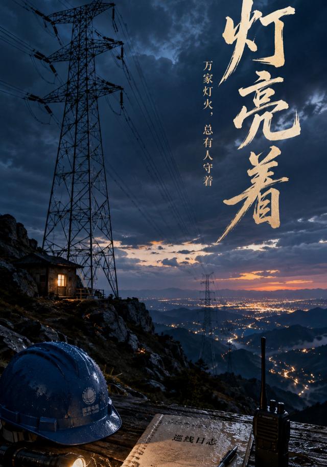 灯亮着