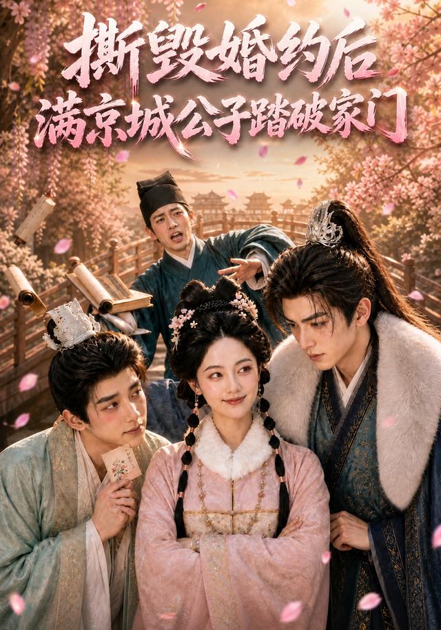 撕毁婚约后满京城公子踏破家门