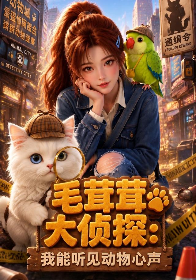 毛茸茸大侦探：我能听见动物心声 cover
