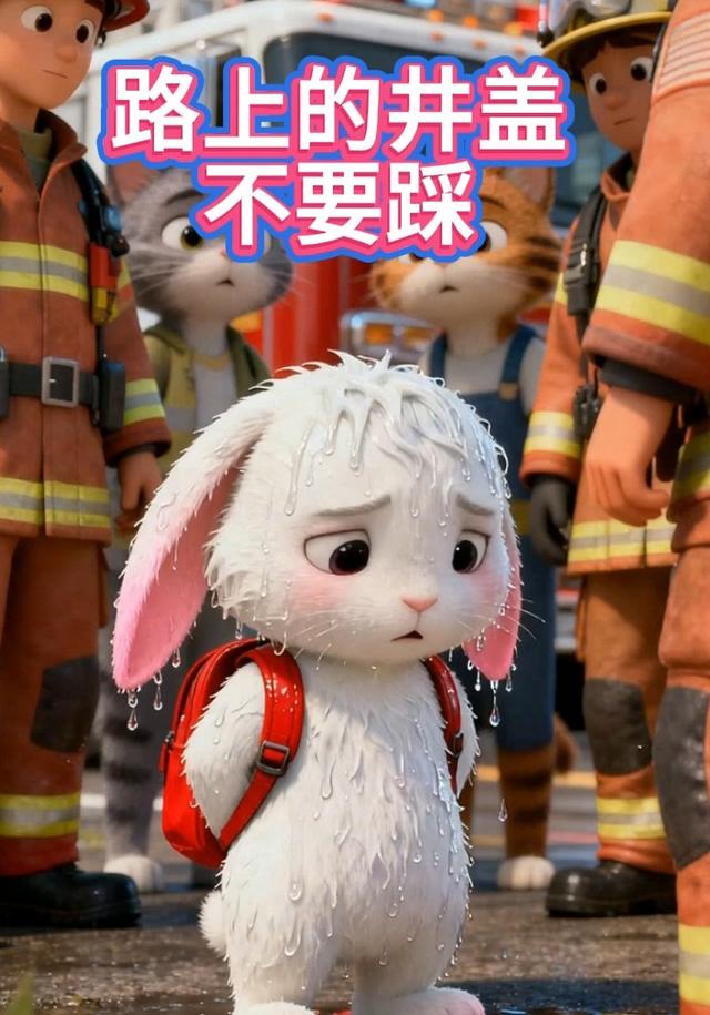 路上的井盖不要踩