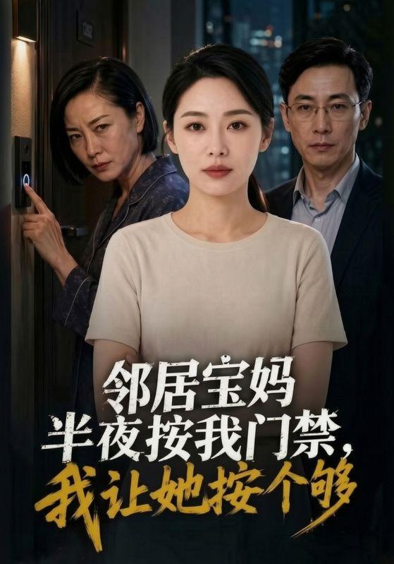 邻居宝妈半夜按我门禁，我让她按个够 cover
