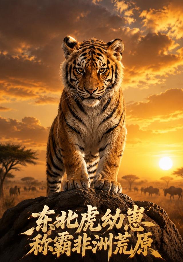东北虎幼崽，称霸非洲荒原 cover
