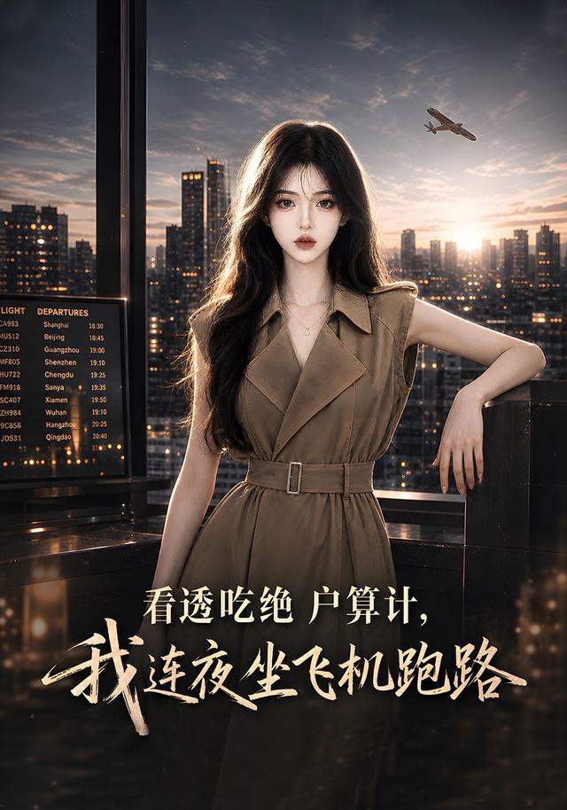 看透吃绝户算计我连夜坐飞机跑路 cover