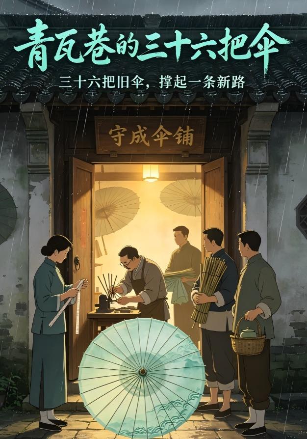 青瓦巷的三十六把伞 cover
