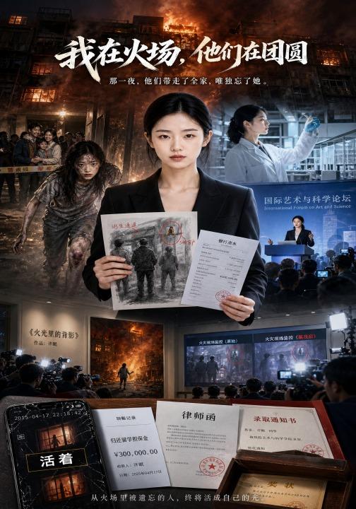 我在火场，他们在团圆