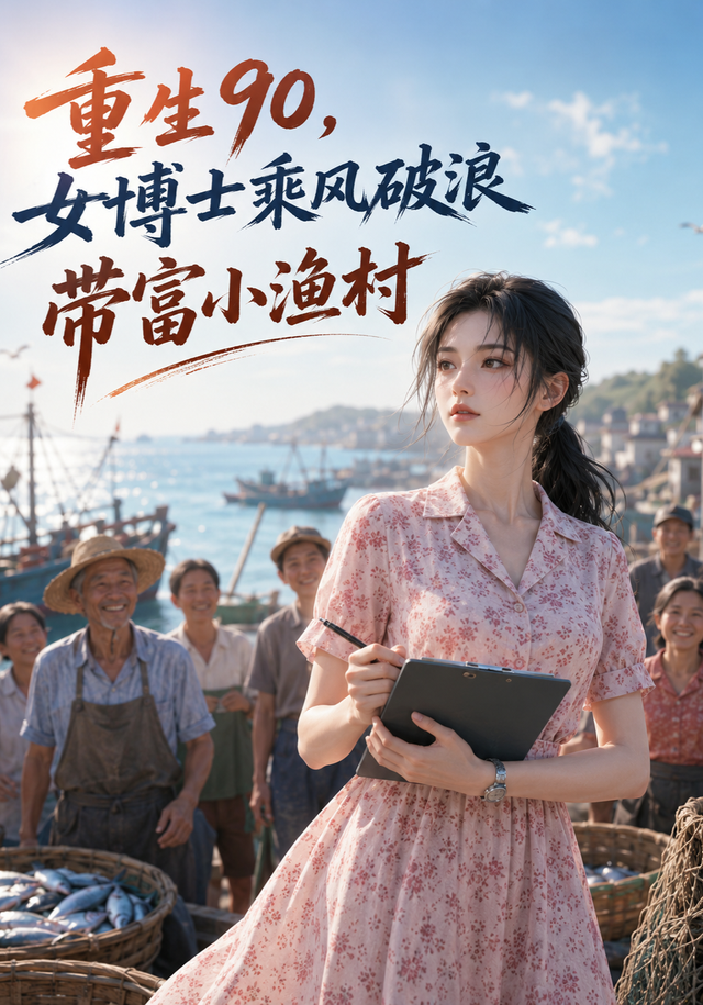 重生90，女博士乘风破浪带富小渔村 cover