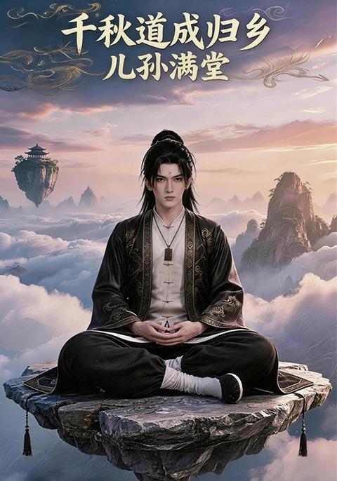 千秋道成归乡儿孙满堂