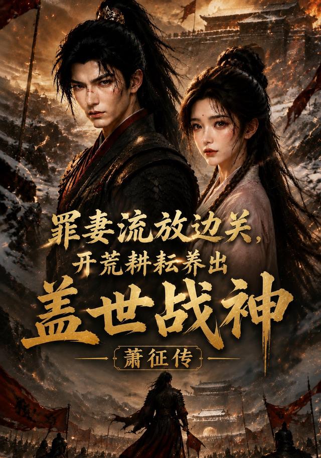 罪妻流放边关，开荒耕耘养出盖世战神萧征传