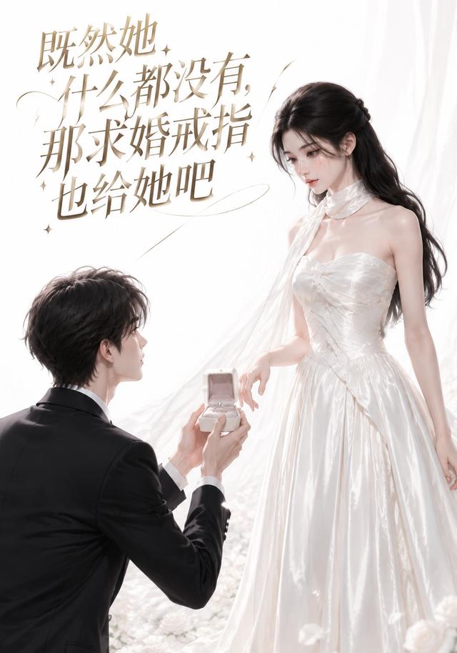 既然她什么都没有，那求婚戒指也给她吧