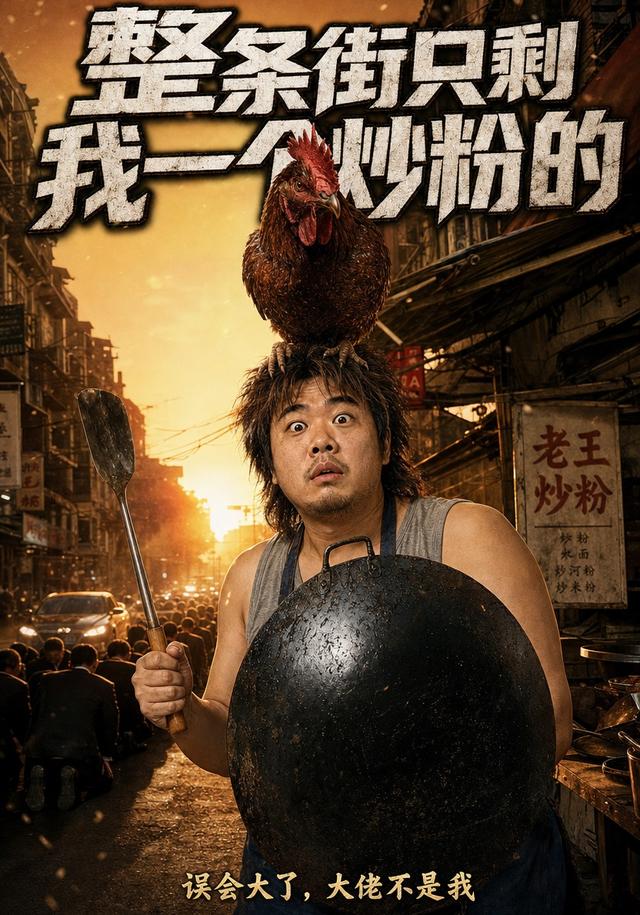 整条街只剩我一个炒粉的 cover