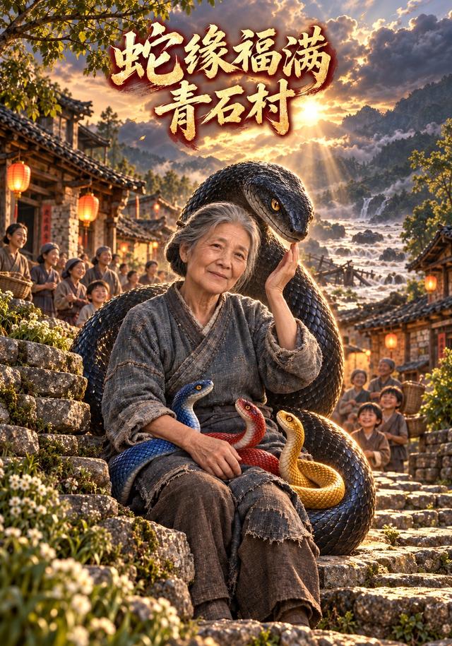 蛇缘福满青石村