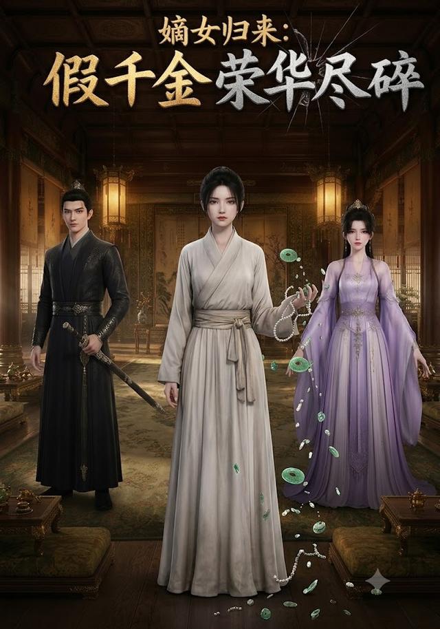 嫡女归来：假千金荣华尽碎 cover