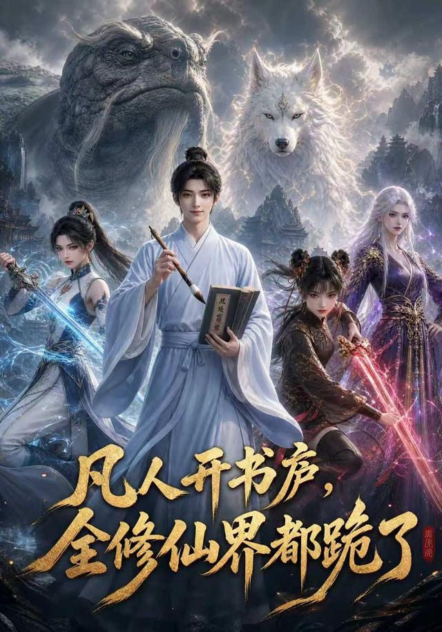 凡人开书庐，全修仙界都跪了