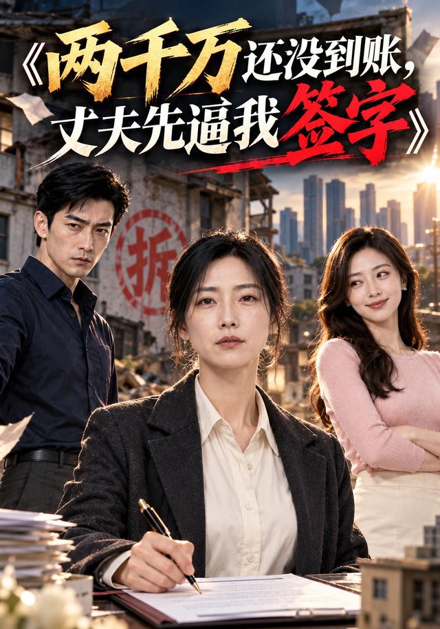 两千万还没到账，丈夫先逼我签字