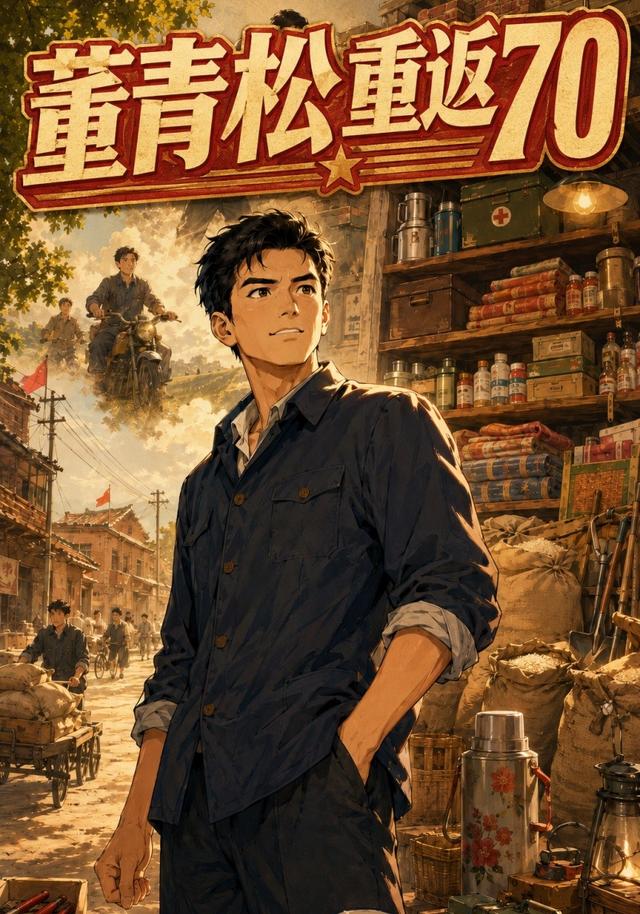 董青松重返70 cover