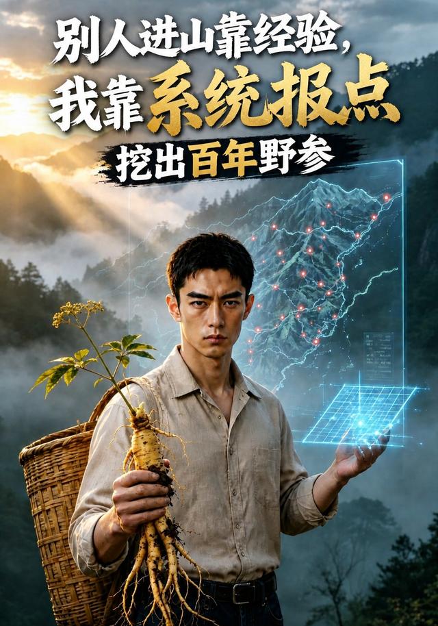 别人进山靠经验，我靠系统报点挖出百年野参 cover