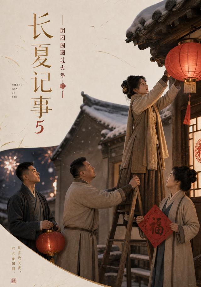 长夏记事5，团团圆圆过大年