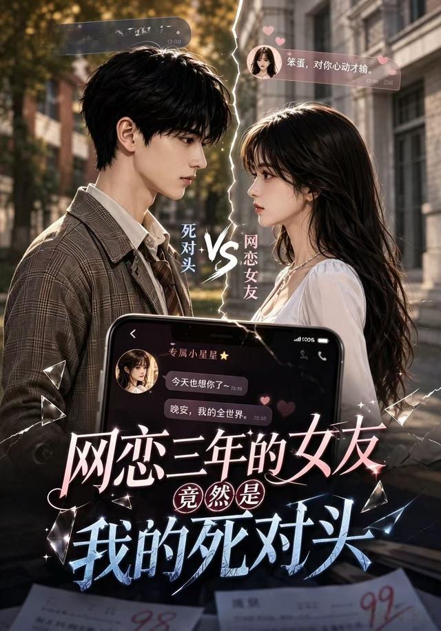 网恋三年的女友，竟然是我的死对头 cover