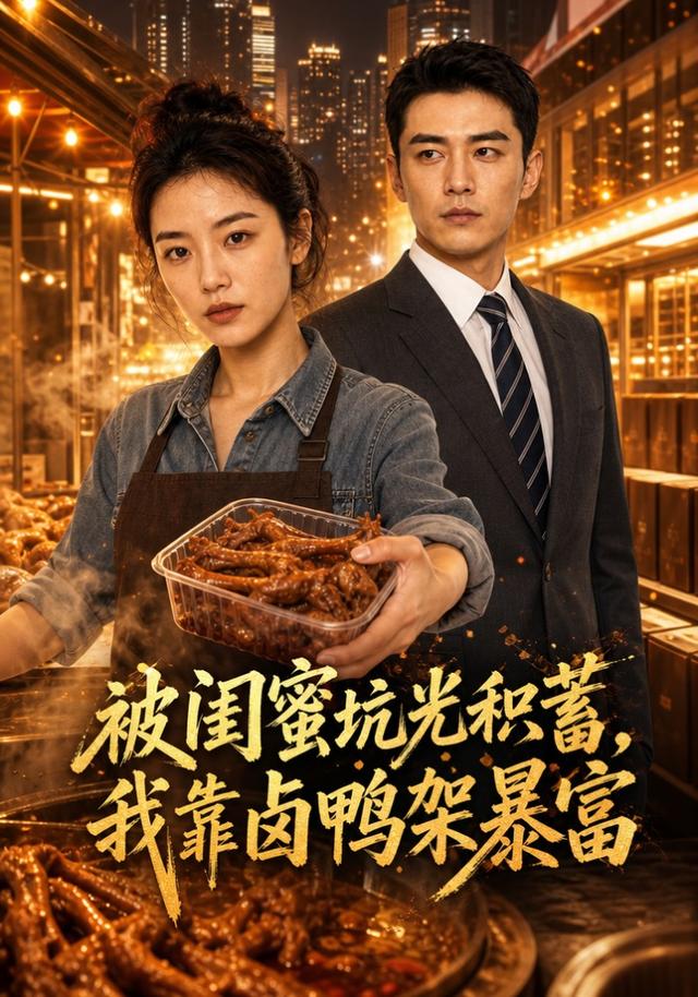 被闺蜜坑光积蓄，我靠卤鸭架暴富 cover