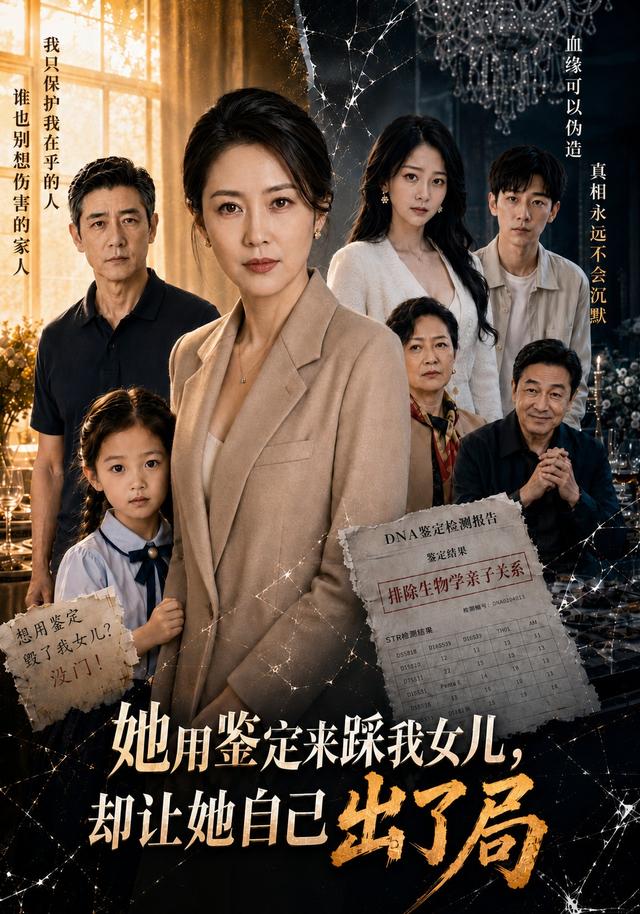 她用鉴定来踩我女儿，却让她自己出了局