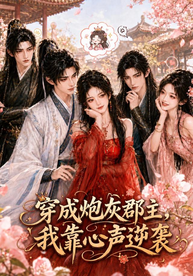 穿成炮灰郡主，我靠心声逆袭 cover