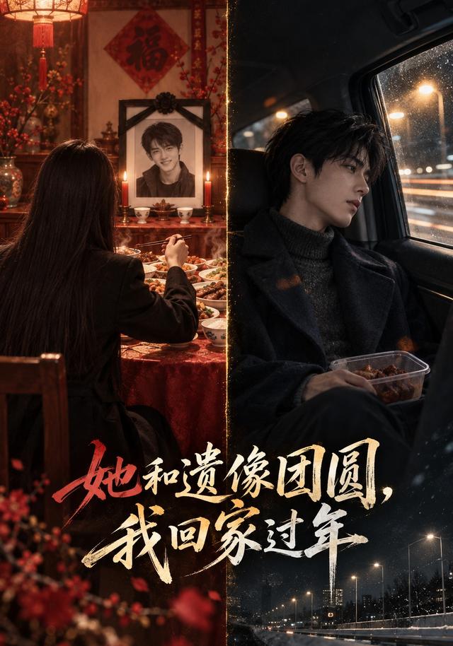 她和遗像团圆，我回家过年