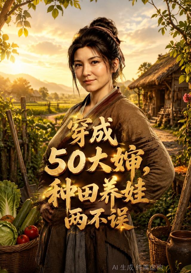 穿成50大婶，种田养娃两不误 cover