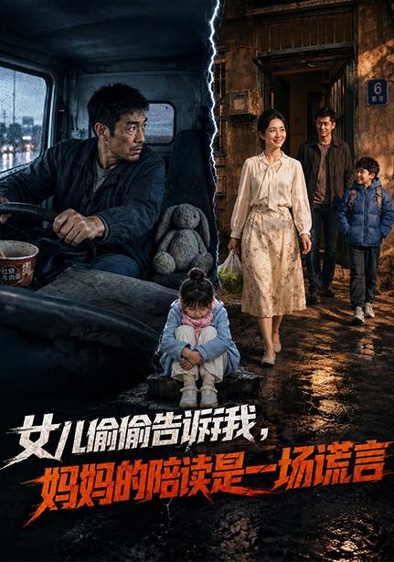 女儿偷偷告诉我，妈妈的陪读是一场谎言 cover
