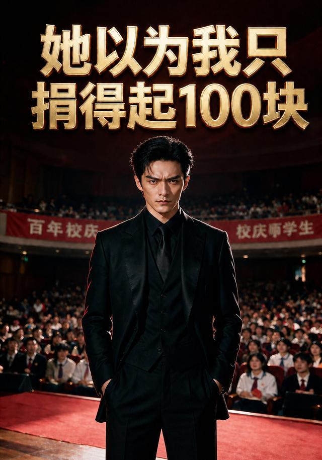 她以为我只捐得起100块