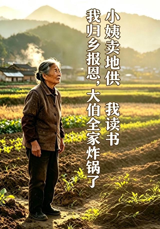 小姨卖地供我读书我归乡报恩大伯全家炸锅了