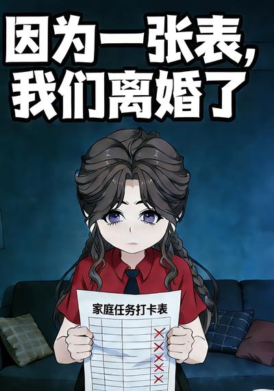 因为一张表，我们离婚了